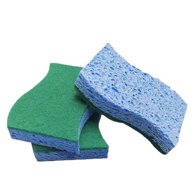 Wood pulp cotton cleaning wipes